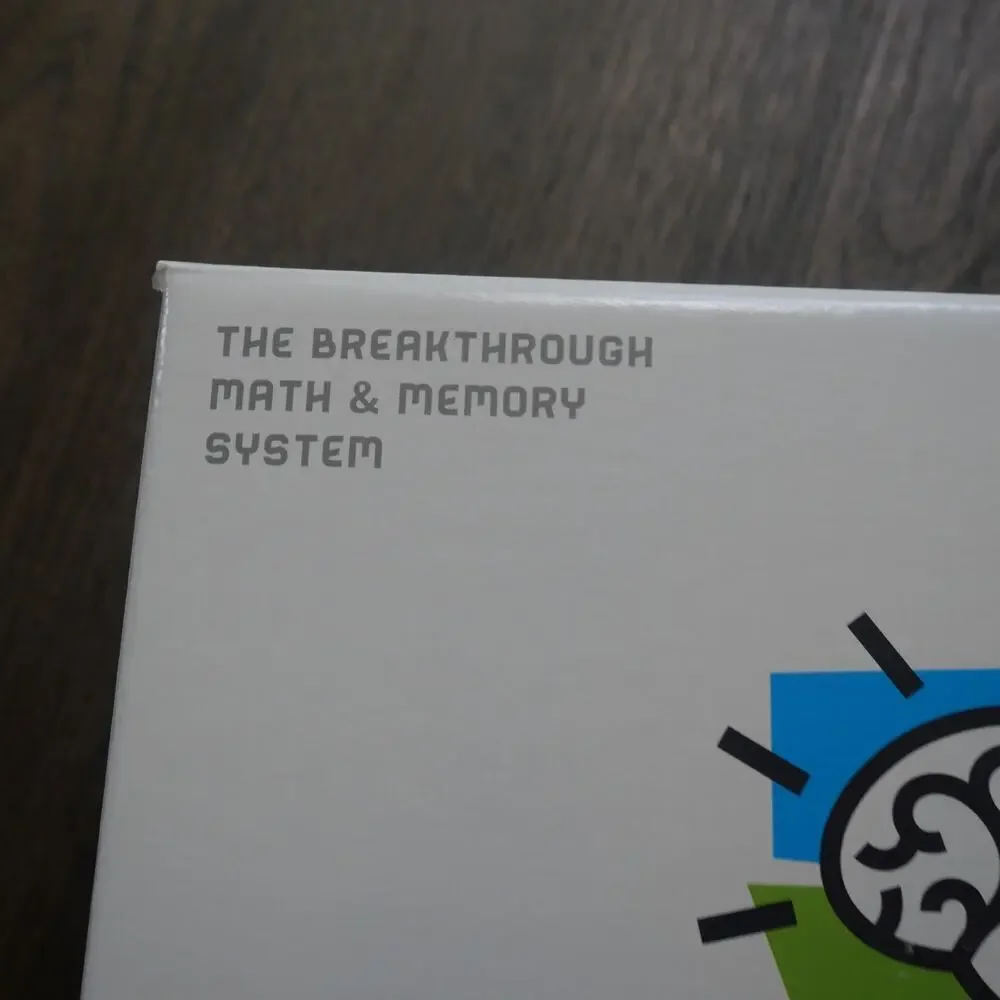 NEW Brainetics Breakthrough Math & Memory Educational Program System 7 DVDs